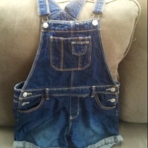 girls jean overalls
